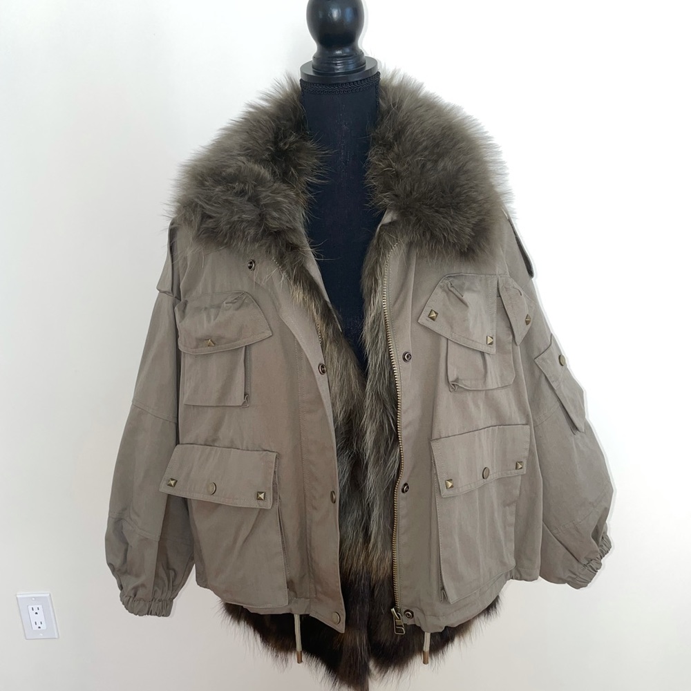 Detachable Real Fur Parka
